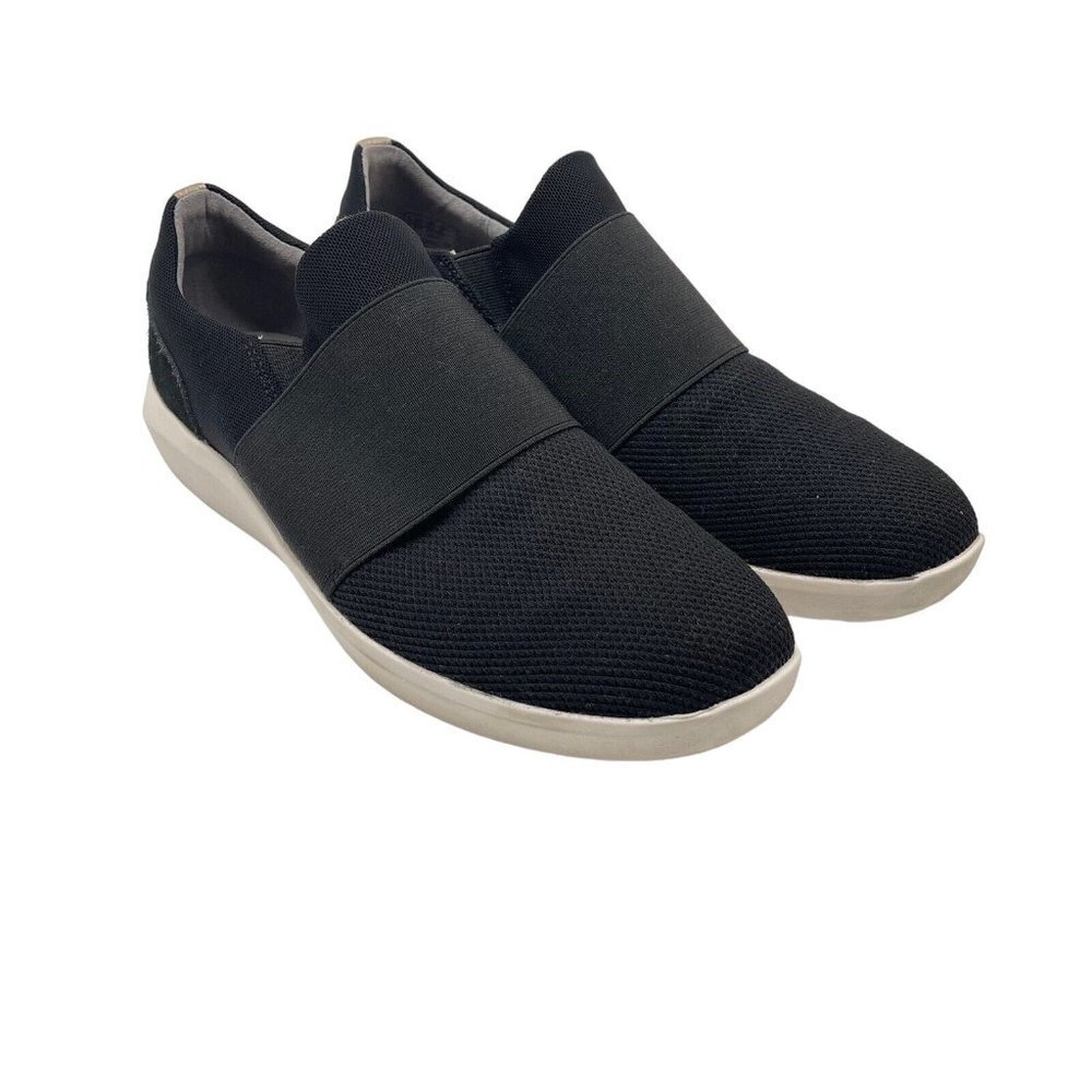 Clarks Womens Kayleigh Band Slip On Shoes Black Loafers Sz 9.5 Comfort 26157725
